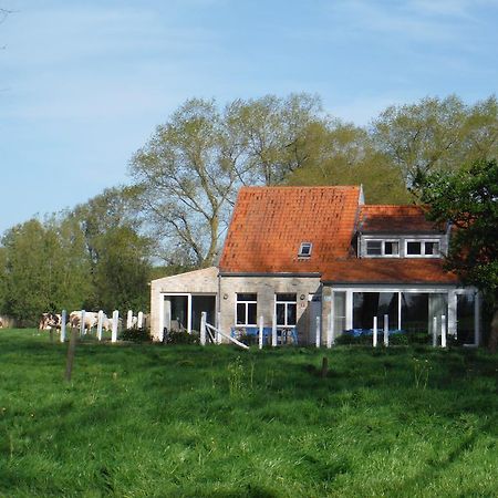 Hof Ter Langeleye Planke Villa Damme Oda fotoğraf